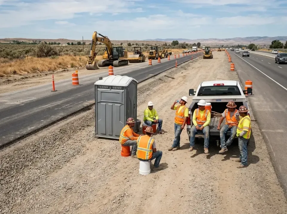 highway-road-construction-crew-007 — frequently asked questions, Porta Potty and Restroom Rentals in Orem, UT